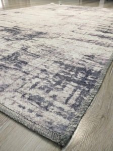 Madalyon 35-003Gri Çift Taraflı Kilim 115x170 cm