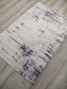 Madalyon 35-003Gri Çift Taraflı Kilim 115x170 cm