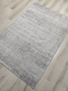 Madalyon 35-003Gri Çift Taraflı Kilim 115x170 cm