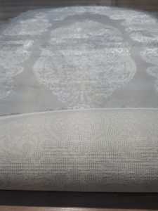 Armis Halı Senfoni A152A Gri Oval Halı 80x150 cm