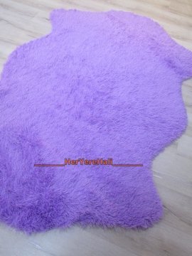 Doğuş Peluş Tavşan Tüyü 80x140cm Kaymaz Tabanlı 2Kafa Post Halı