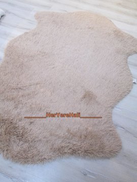 Doğuş Peluş Tavşan Tüyü 80x140cm Kaymaz Tabanlı 2Kafa Post Halı