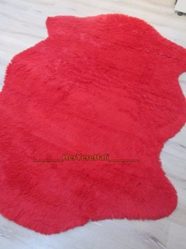 Doğuş Peluş Tavşan Tüyü 80x140cm Kaymaz Tabanlı 2Kafa Post Halı