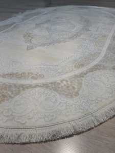 Armis Halı Senfoni A153C Bej  Gold Oval Halı 120x180 cm