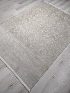 Eko Halı Cordoba DB04Ivory Bej 160x230 cm İpekli İnce Salon Halısı