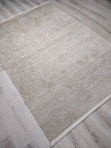 Eko Halı Cordoba DB04Ivory Bej 160x230 cm İpekli İnce Salon Halısı