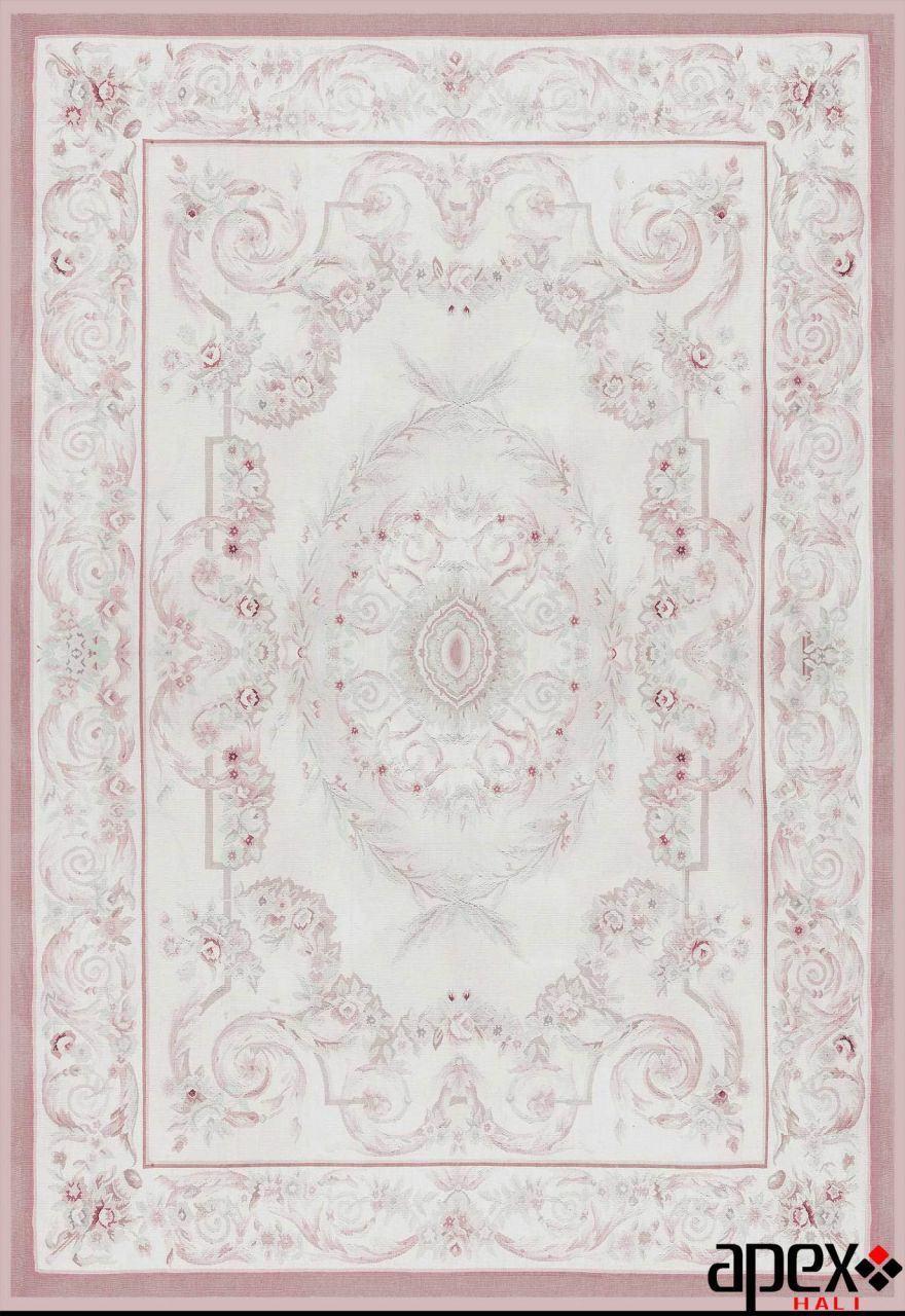 Yamalı Home Halı Patina 3341 Pudra 80x150cm