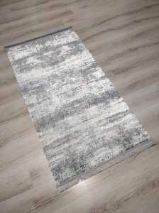 Eko Halı Sateen ST01Gri XW İnce Halı 80x150 cm