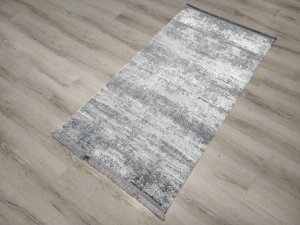 Eko Halı Sateen ST01Gri XW İnce Halı 80x150 cm