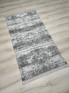 Eko Halı Sateen ST01Gri XW İnce Halı 80x150 cm