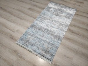 Eko Halı Sateen ST01AquaXW Turkuaz İnce Halı 80x150 cm