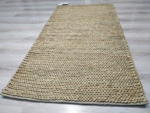Eko Halı Flatweave Choti Krem Hasır Halı 80x150 cm