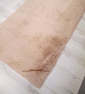 Doğuş Peluş Tavşan Tüyü 140cm Kaymaz Tabanlı Kesme Yolluk