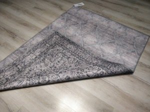 Madalyon 35-005Gri Vintage Çift Taraflı Kilim 115x170 cm