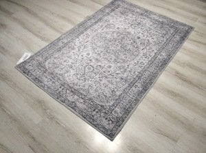 Madalyon 35-005Gri Vintage Çift Taraflı Kilim 115x170 cm