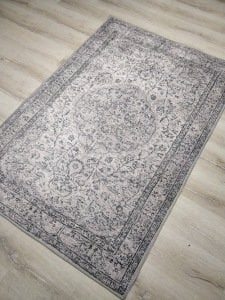 Madalyon 35-005Gri Vintage Çift Taraflı Kilim 115x170 cm