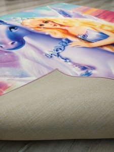 Foto Baskılı Halı Artist Atlı Prenses 120x180 CM