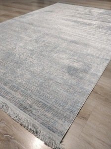 Eko Halı Sateen ST09AquaXW Turkuaz İnce Halı 120X180 cm