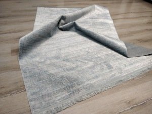 Eko Halı Sateen ST09AquaXW Turkuaz İnce Halı 120X180 cm