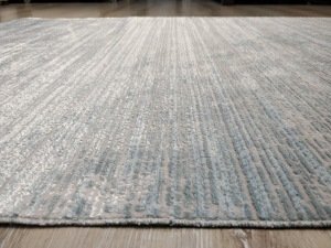 Eko Halı Sateen ST09AquaXW Turkuaz İnce Halı 120X180 cm