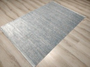 Eko Halı Sateen ST09AquaXW Turkuaz İnce Halı 120X180 cm