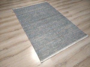Eko Halı Sateen ST09AquaXW Turkuaz İnce Halı 120X180 cm