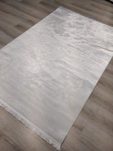 Eko Halı Sateen ST09BeyazXW Beyaz İnce Halı 120X180 cm