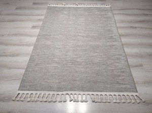 Tarz Wool 20-002Taş Vizon Yün Dokuma Kilim 125x180 cm