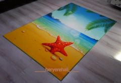 Foto Baskılı Halı Artist Sahil 120x180 CM