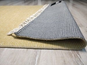 Tarz Wool 20-002Sarı Yün Dokuma Kilim 115x170 cm