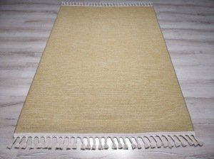 Tarz Wool 20-002Sarı Yün Dokuma Kilim 115x170 cm