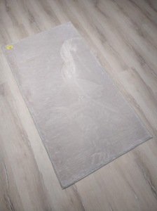 Yamalı Home Devetüyü Post Açık Gri 80x150 cm