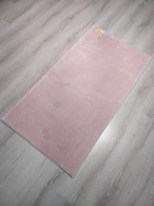 Yamalı Home Devetüyü Post Pudra 80x150 cm