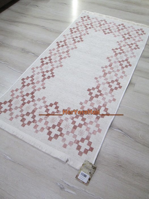 YamalıHome Şönil Kilim 1440 Pembe 80x150cm