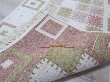 YamalıHome Şönil Kilim 1420 Pembe 80x150cm