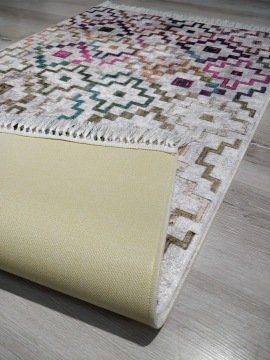 YamalıHome Style V4154 Rengarenk 80x150 cm Baskı Kilim