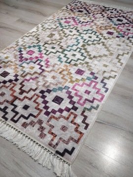 YamalıHome Style V4154 Rengarenk 80x150 cm Baskı Kilim