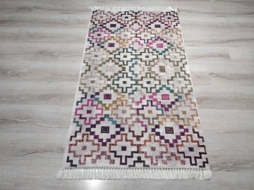 YamalıHome Style V4154 Rengarenk 80x150 cm Baskı Kilim