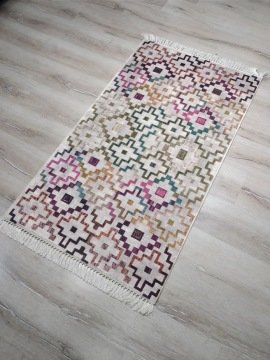 YamalıHome Style V4154 Rengarenk 80x150 cm Baskı Kilim