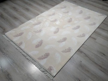 YamalıHome Bambu Kilim PT25 Sarı 120x180 cm Pratik Halı