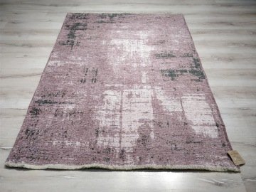 Yamalı Home Maçka 2830 Lila Gri 120x170 cm Çift Taraflı Kilim