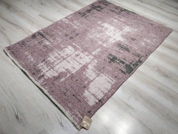 Yamalı Home Maçka 2830 Lila Gri 120x170 cm Çift Taraflı Kilim