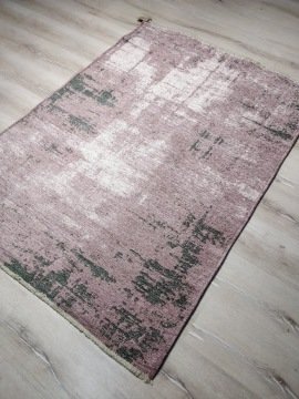 Yamalı Home Maçka 2830 Lila Gri 120x170 cm Çift Taraflı Kilim