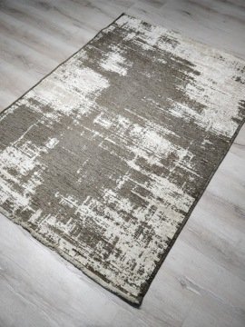 Yamalı Home Maçka 2850 Bej Kahve 120x170 cm Çift Taraflı Kilim