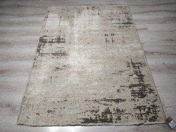 Yamalı Home Maçka 2850 Bej Kahve 120x170 cm Çift Taraflı Kilim