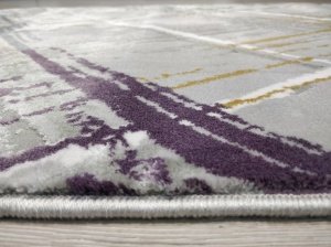 Halı Sarayı Pery SH313DS0 Renkli Gri Halı Yolluk 100x200 cm
