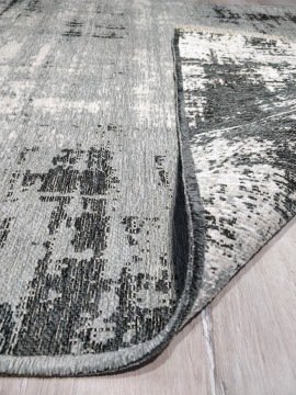 Yamalı Home Maçka 2870 Gri 120x170 cm Çift Taraflı Kilim
