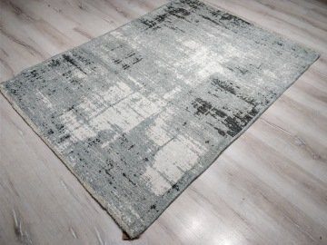 Yamalı Home Maçka 2870 Gri 120x170 cm Çift Taraflı Kilim