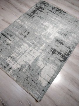 Yamalı Home Maçka 2870 Gri 120x170 cm Çift Taraflı Kilim