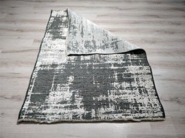 Yamalı Home Maçka 2870 Gri 120x170 cm Çift Taraflı Kilim